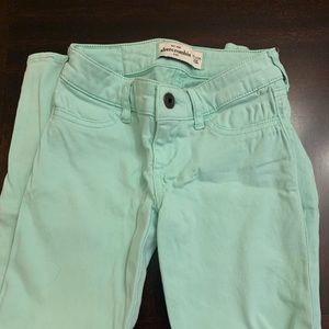 Mint Abercrombie Jeans